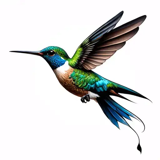 Tribal Hummingbird