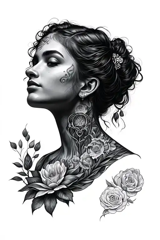 Micro Realism Tattoo Mitology Tattoo With Elements