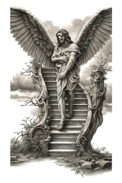 Stairway To Heaven Holding Hands