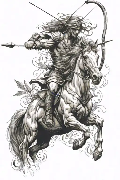 Centaur Shooting Arrow