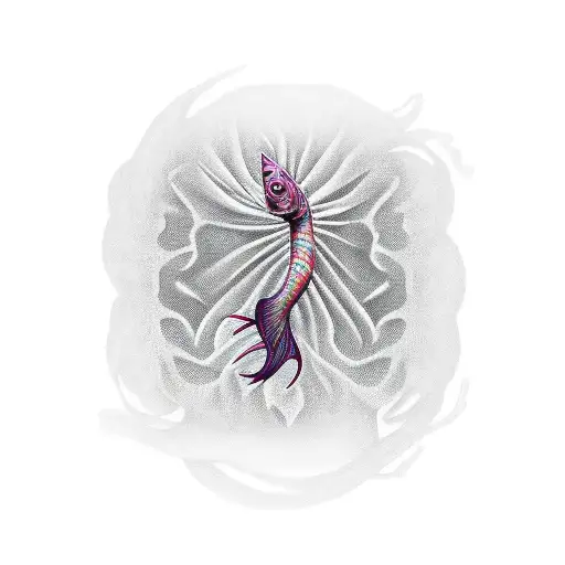 Fish With Breastcancer Ribbon