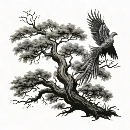 Tree With Phoenix