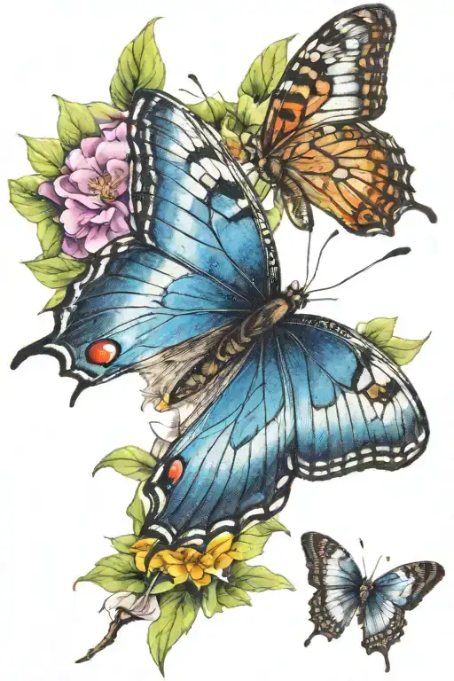 Butterfly In Color