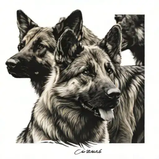 Cerberus German Shepard
