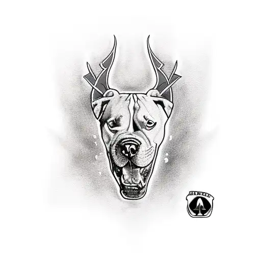 Ace Of Spades And Pit Bull Combined