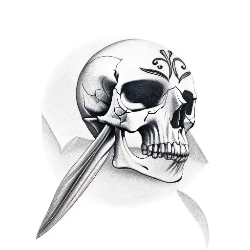 Bird With Skull Inside