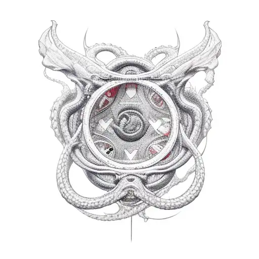 Ouroboros Colored 3D