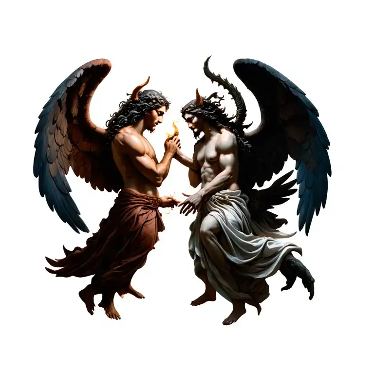 Religious Angels Vs Demons They Know