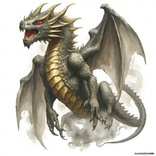 Warrior Dragon Blood Winner Mindset