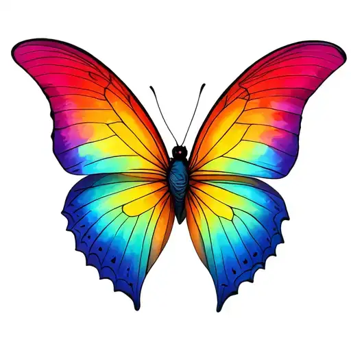 Rainbow Butterfly