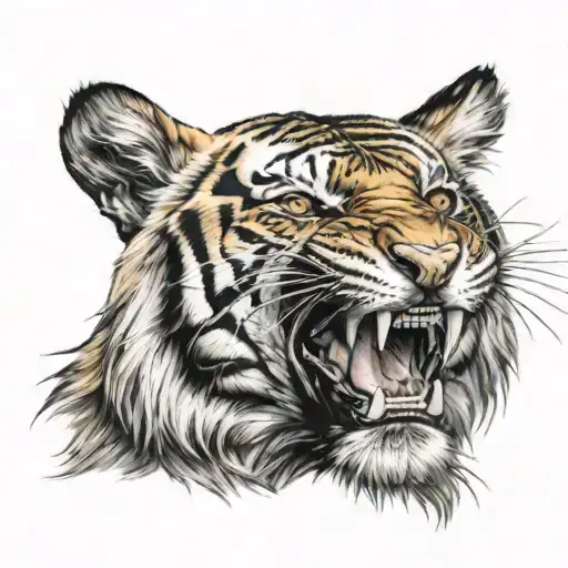 Tiger Roar Front View
