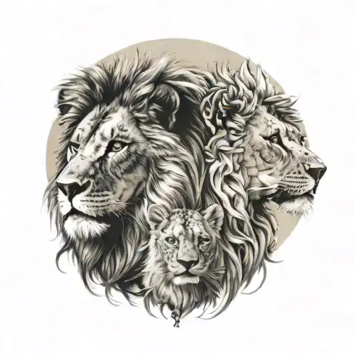 Lion And Acquila