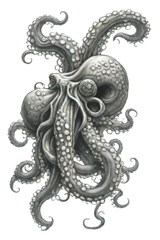 Ocean And Octopus Tentacles
