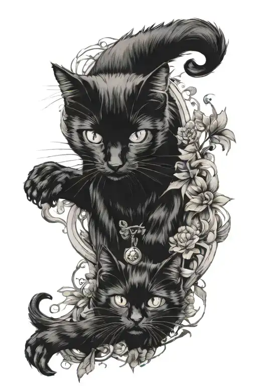 Black Cat Sleeve