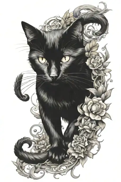Black Cat Sleeve