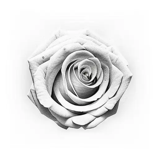 Simple Rose With Letter D In Symbol And The Number 22 In Symbol