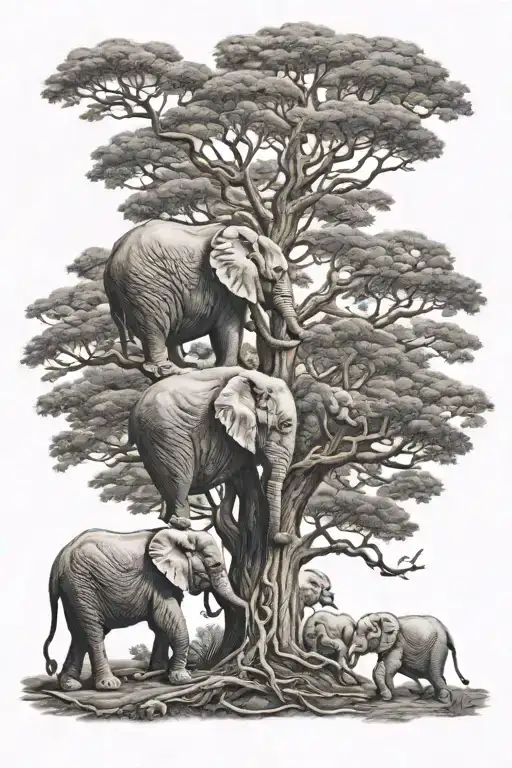 Elephant Family Tree