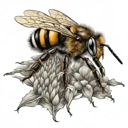 Bee With Chicken Legs