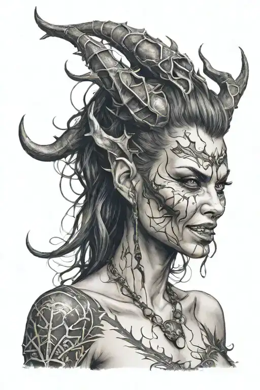 Demon Girl With A Smile