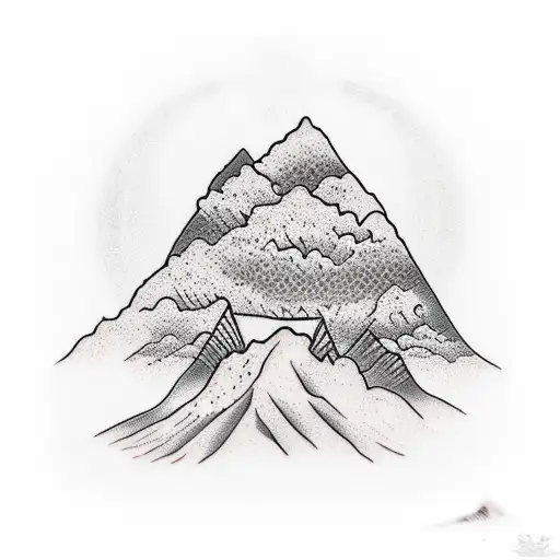 Beach Mountain Desert