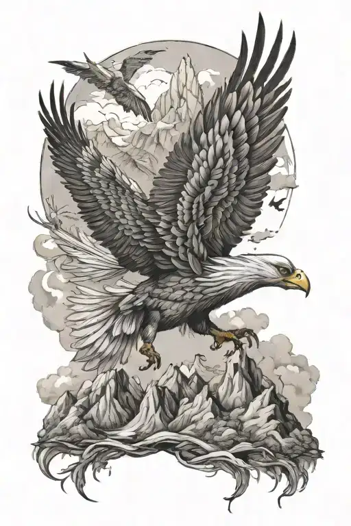 Nature Mountains Rising Phoenix