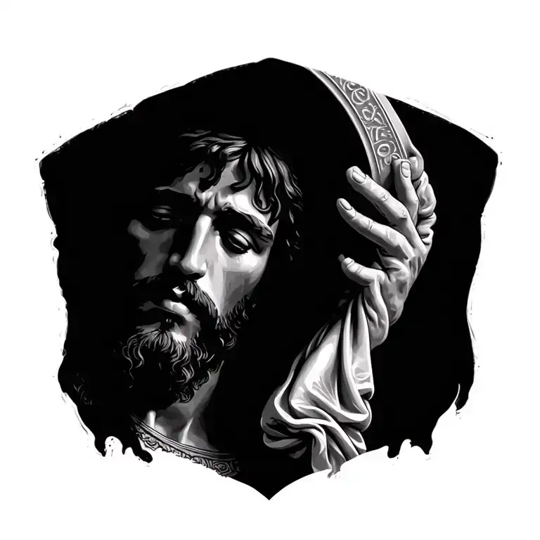 Jesus Christ Tattoo Featuring