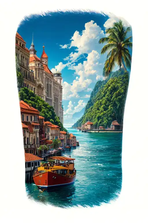 Travel Destinations Marked