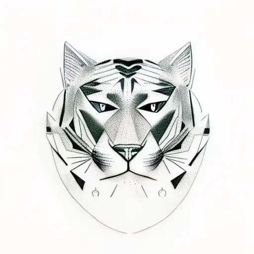 Panther Sitting In A Tree