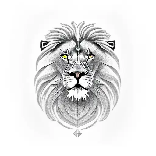 Fearless Lion God That Intimidates