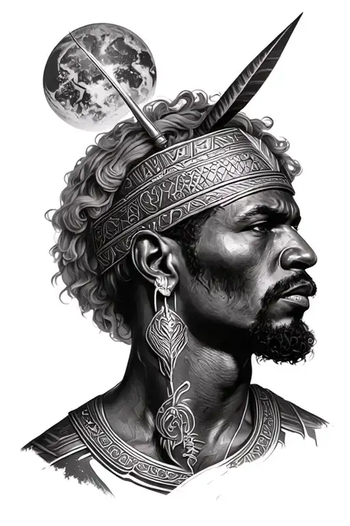 God Of Mars Black Man