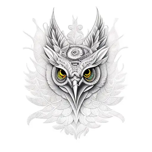 A Beautiful Unique Realistic And Detailed Bird