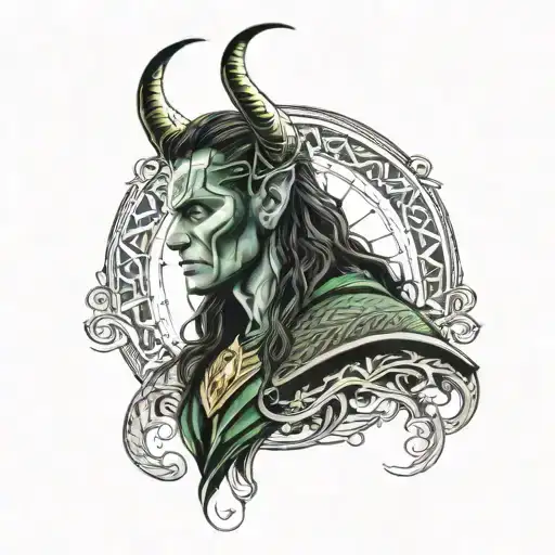 Nordic Tattoo Loki