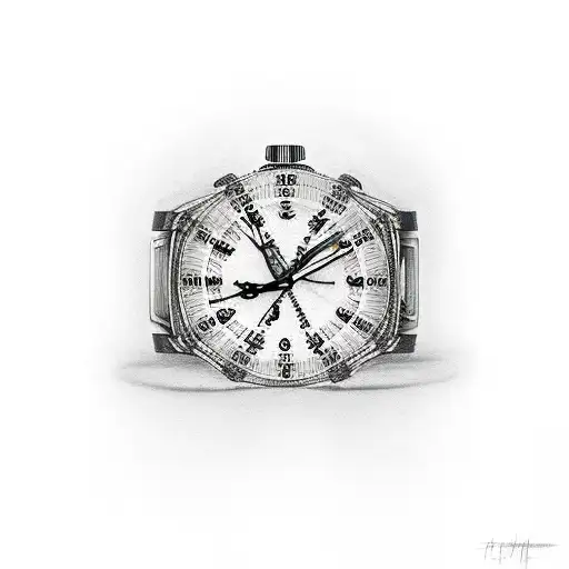 Reaper Holding Time Watch