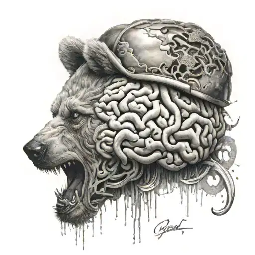 Brain And Bear Combined