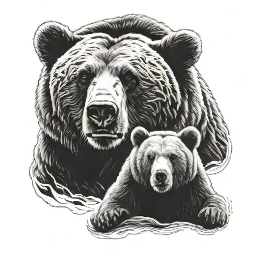 Left Side Brain And Right Side Bear
