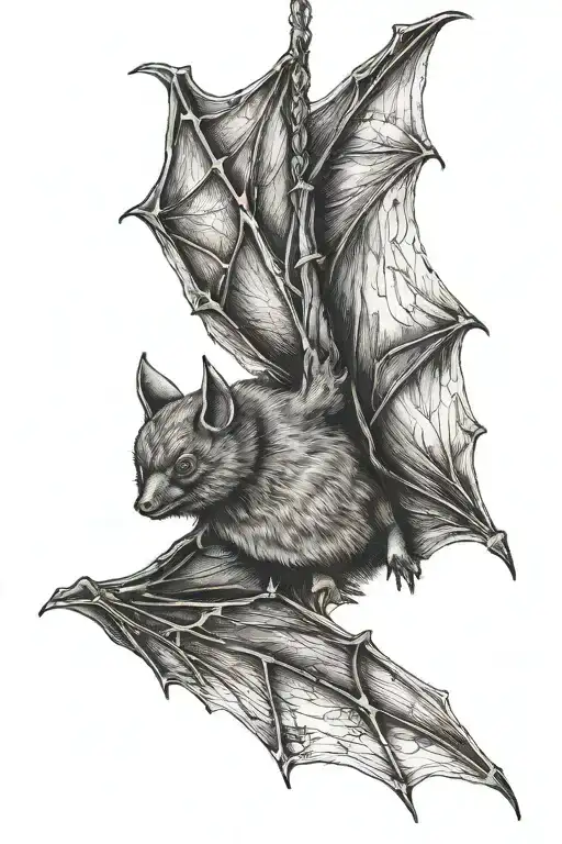 Bat Hanging