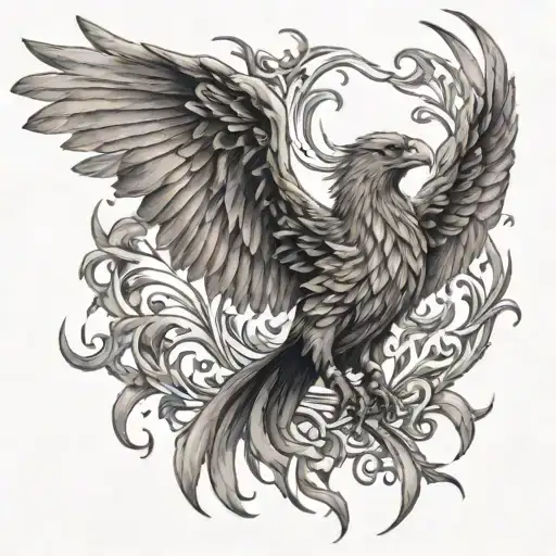 Phoenix Rising Chest