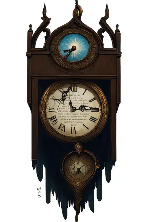 Angle Of Protection Scripture Clock