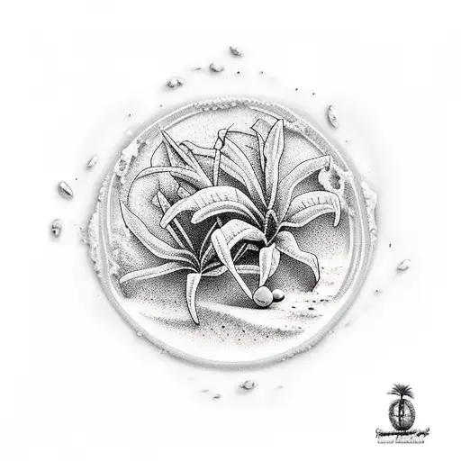 Tropical Resort Beach View