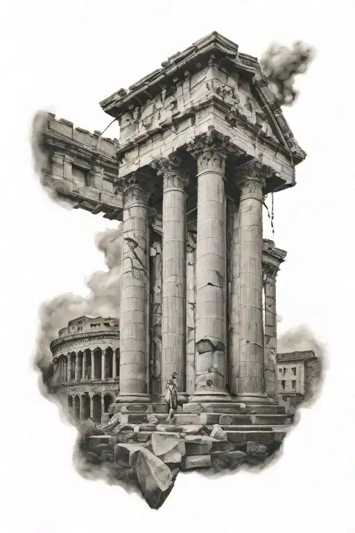 Coliseum Christian Cross