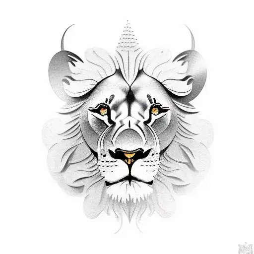 Lion Mimosas Grenouille Papillon Etoiles