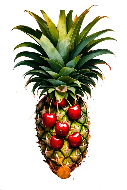 Pineapple Cherries Coconut