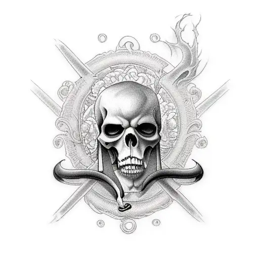 Dark Depressing Grim Reaper