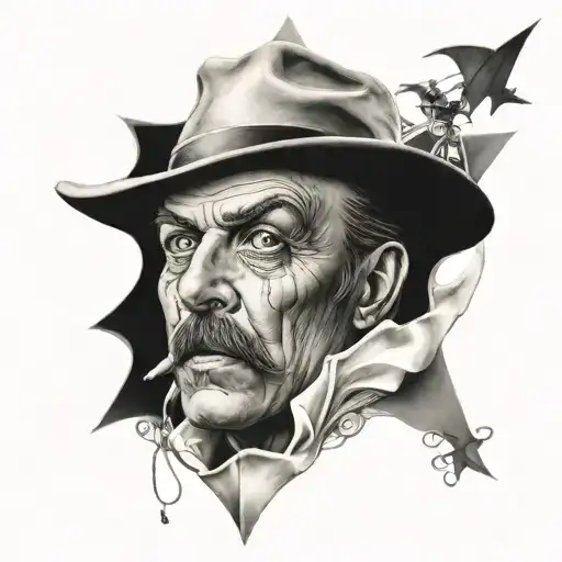 Mr Kite Portrait From Across The Universe