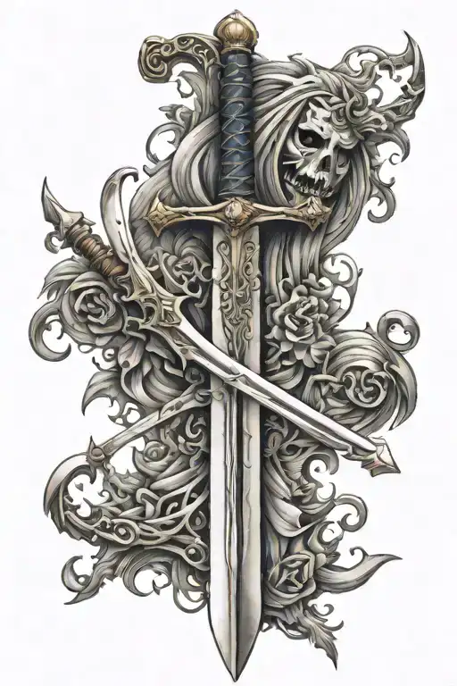 Half Cross Half Sword