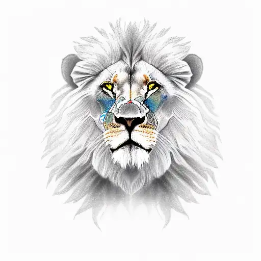 Calm And Powerfull Lion