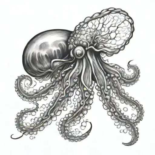 Jellyfish Octopus Arm Sleeve