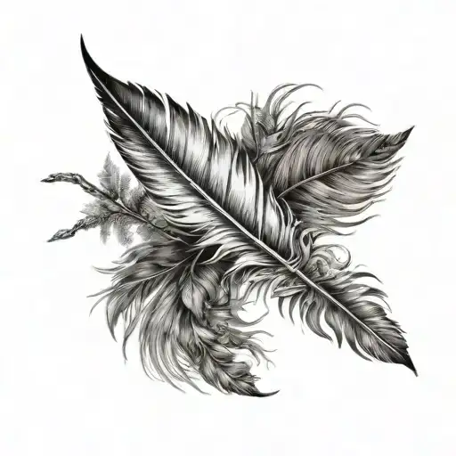 Feather With Tree