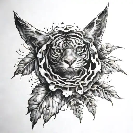 Illegal Hand Tattoo Black And White