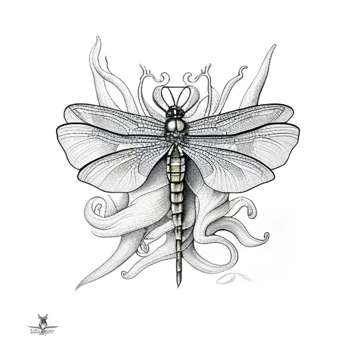 Daffodil Dragon Fly Self Growth